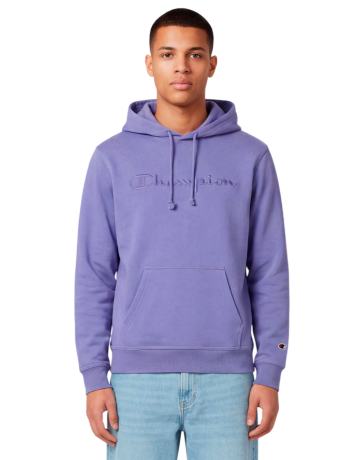 Sudadera Ligera con Capucha Champion Icons Men's with Embroidered Logo "Lilac"