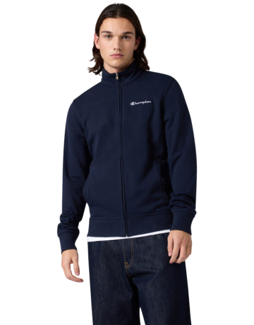 Sudadera Cremallera Entera Champion Icons Small Embroidered Logo "Navy"