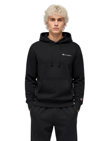 Sudadera Champion Icons Small Embroidered Logo Standar Fit "Black"