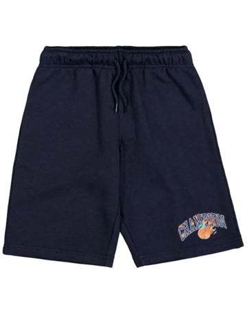 Champion Kids Basketball Flame Logo Short "Dark Blue"