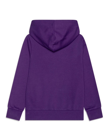 Champion Kids Big Logo Fleece Hoodie "Dark Purple"