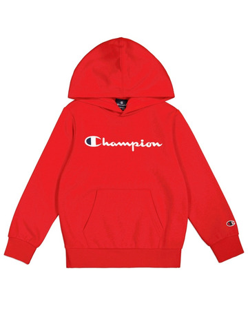 Champion Kids Big Logo Fleece Hoodie "Red"