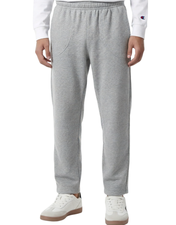 Pantalón Niño/Niña 3/4 Baggy Holgado Dobladillo Recto Champion Fleece "Medium Grey"