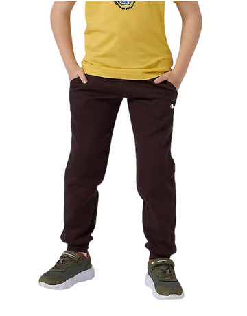 Champion Kids Rib Cuff Fleece Pants Icons "Brown"