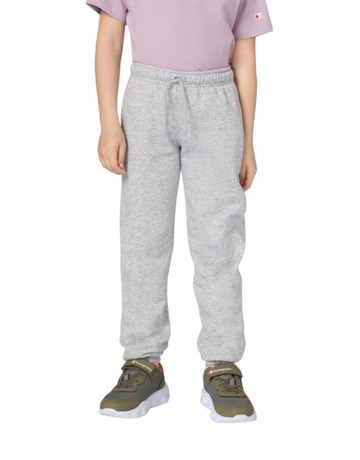 Champion Kids Rib Cuff Fleece Pants Icons "Light Grey"