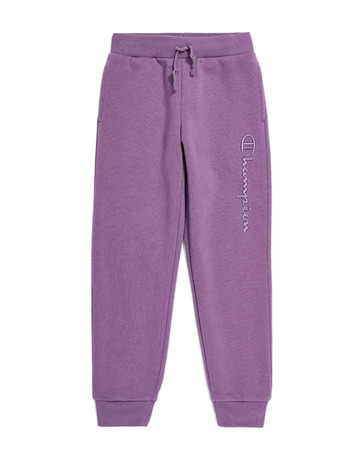 Champion Kids Tonal Logo Embroidered Side Cuff Pants "Lilac"