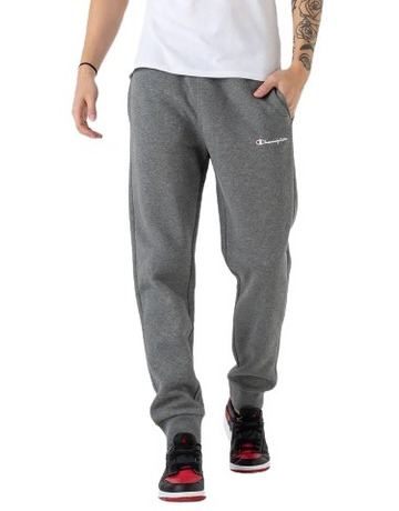 Champion Legacy Custom Fit Scrip Logo Embroidered Cuff Pants "Smoke Gray"