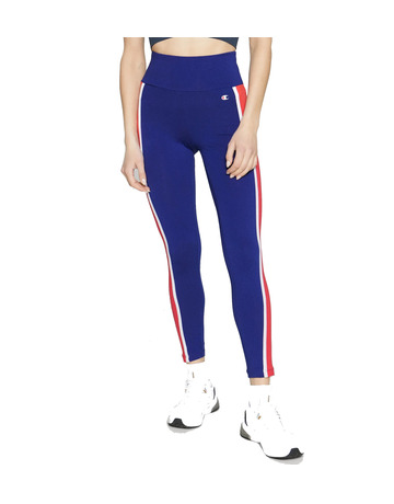 Champion Legacy Heritage Block Logo Leggings "Blue"