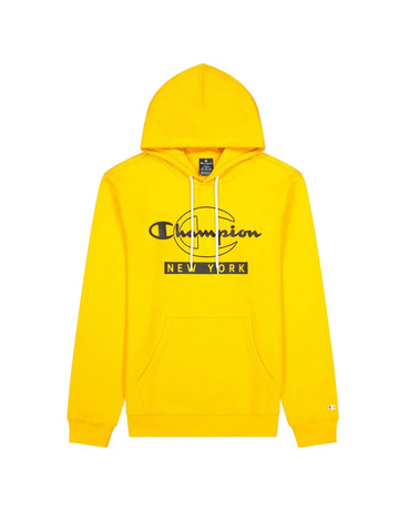 Champion Legacy New York Graphic Print Hoodie "Yellow"