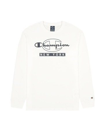 Añadir a la cesta Champion Legacy New York Graphic Print Long-Sleeve T-Shirt "White" Champion Legacy New York Graphic Print Long-Sleeve T-Shirt "White"
