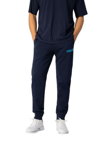 Champion Legacy Rib Cuff Logo Pants "Navy"