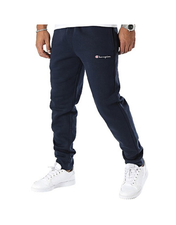 Champion Legacy Slim Fit Scrip Logo Embroidered Cuff Pants "Navy"
