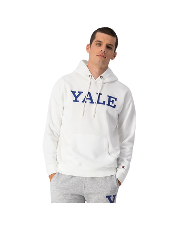 Champion Legacy University Yale Logo Fleece Hoodie
