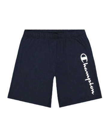 Champion Legacy Vertical Script Logo Pocket Shorts "Navy"