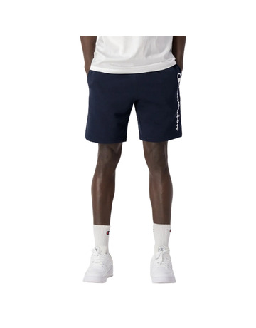 Champion Legacy Vertical Script Logo Pocket Shorts "Navy"