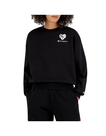 Champion Legacy Wm´s Myla Logo Love Sweatshirt "Black"