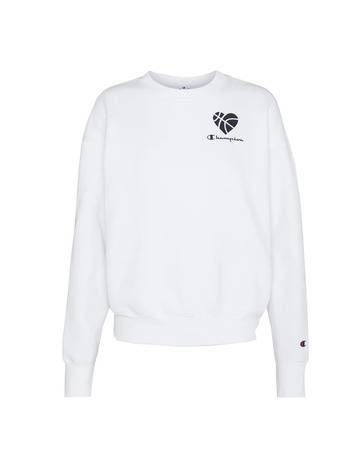 Champion Legacy Wm´s Myla Logo Love Sweatshirt "White"