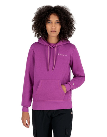 Champion Legacy Wn´s Small Script Logo Print Hoodie "Purple"