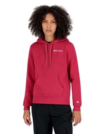 Champion Legacy Wn´s Small Script Logo Print Hoodie "Burgundy Red"