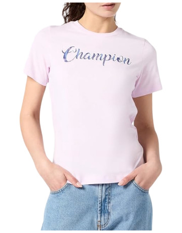 Champion Legacy Women T-Shirt "Pink"