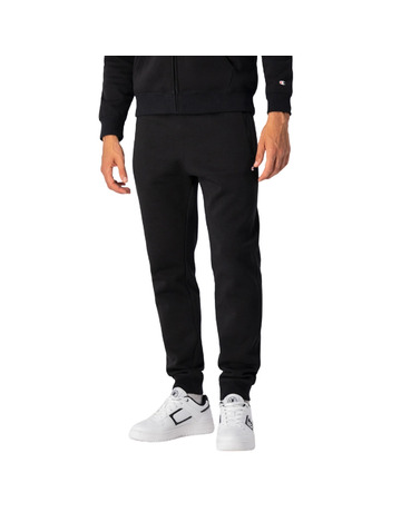 Champion Legacy Zipped Pocket Fleece Cuffed Joggers "Black"