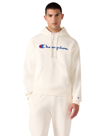 Sudadera Champion con capucha de felpa corte relajado "Cream"