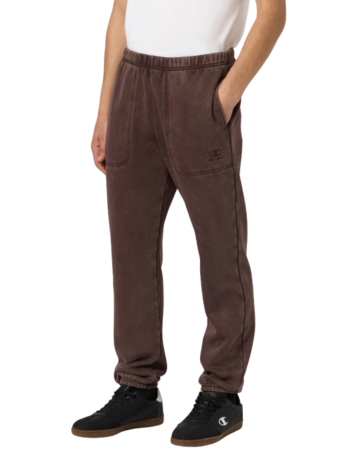 Champion Men’s Washed Fleece Elastic Cuff Pants Icons "Brown"