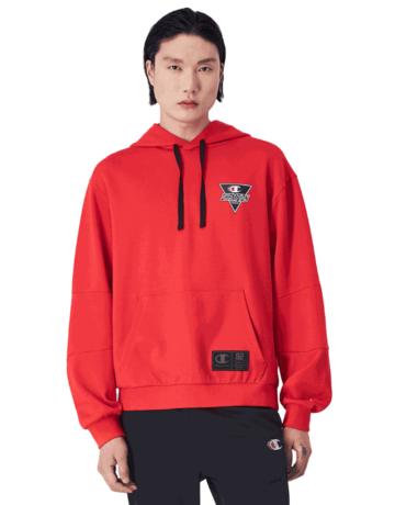 Champion Modern Sport Hooded Sweatshirt "Red"
