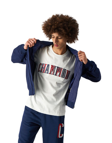 Champion Multicolour Bookstore Cotton T-Shirt "White"
