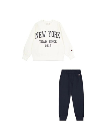 Añadir a la cesta Champion New York Girl's Tracksuit "White" Champion New York Girl's Tracksuit "White"
