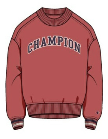 Champion Rochester Bookstore Heavy Fleece Sweatshirt "Red"