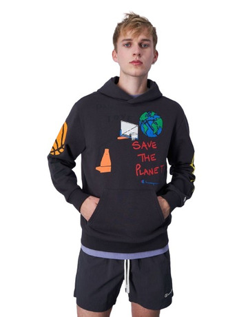 Champion Rochester Future Care Hooded Sweatshirt "Lead Gray"