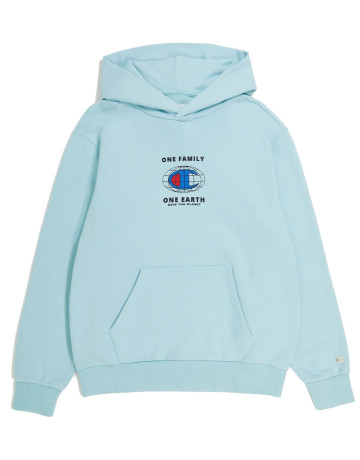Champion Rochester Future Care Hooded Sweatshirt  "Pale Turquoise"