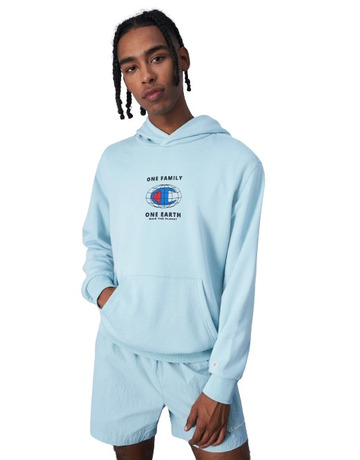 Champion Rochester Future Care Hooded Sweatshirt  "Pale Turquoise"