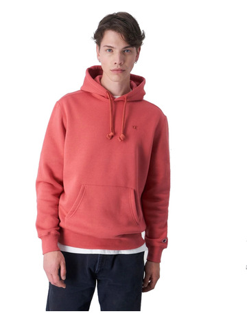 Champion Rochester Tonal C Logo Fleece Hoodie "Red"