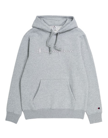 Champion Rochester Tonal Embroidered Fleece Hoodie "Light Grey"