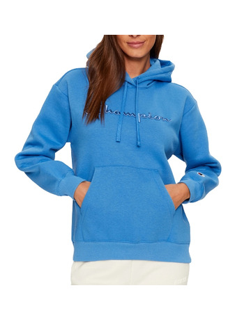 Champion Rochester Tonal Logo Heavy Fleece Hoodie "Blue"
