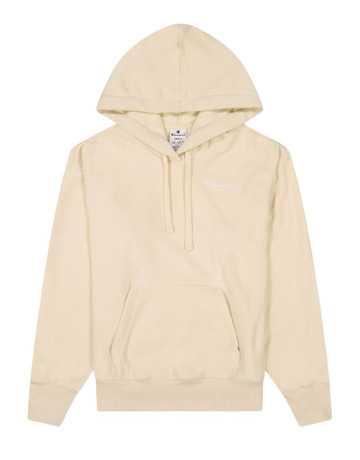 Champion Legacy Small Logo Fleece Hooded Sweatshirt "Wheat"