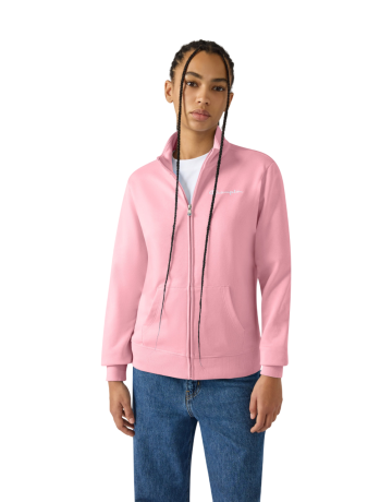 Chaqueta con Cremallera Champion Women’s Lightweight  Logo Icons "Pink"