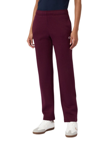 Champion WOMEN’S STRAIGHT HEM FLEECE JOGGERS ICONS "BURGUNDY"