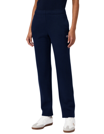 Pantalón Mujer Con Bajo Recto Champion Icons Fleece Joggers "Navy"