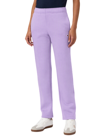 Pantalón Mujer Con Bajo Recto Champion Icons Fleece Joggers "Violet"