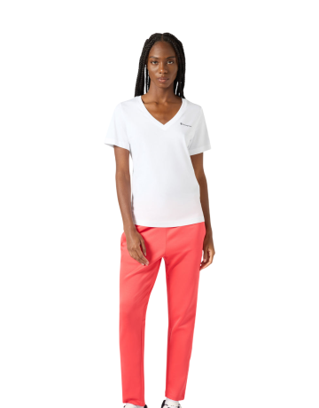 Camiseta Champion Mujer V-Neck Icons "White"