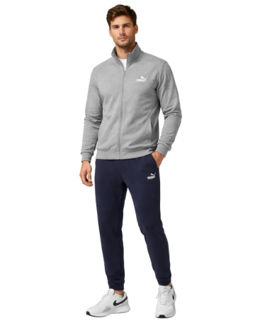 Chándal Puma ESS Sweat Suit "Medium Gray Heather"