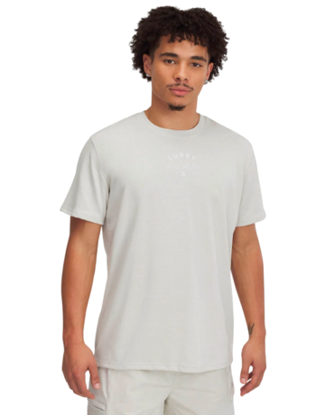Curry Men's Heavyweight Verbiage T-Shirt "Summit White"