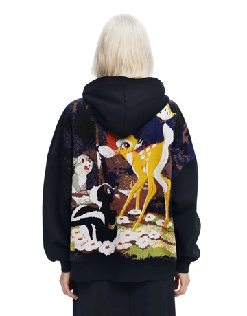 Desigual Bambi Sweatshirt "Black"