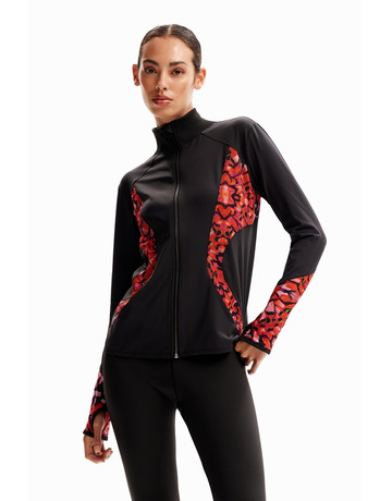 Desigual Butterfly Sporty Jacket "Black"