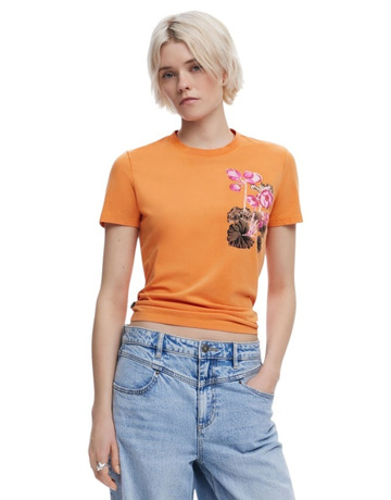 Desigual By Mr. Christian Lacroix t-shirt "Orange"