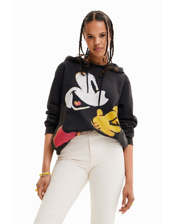Desigual Disney's Mickey Mouse Print Hoodie