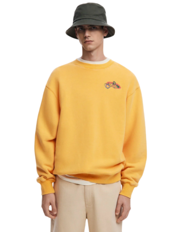 Desigual EMBROIDERED SWEATSHIRT  "Orange"